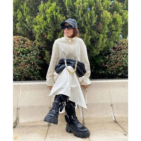 Limited Edition Zara Dress Beige Cotton - Picture 5 of 8